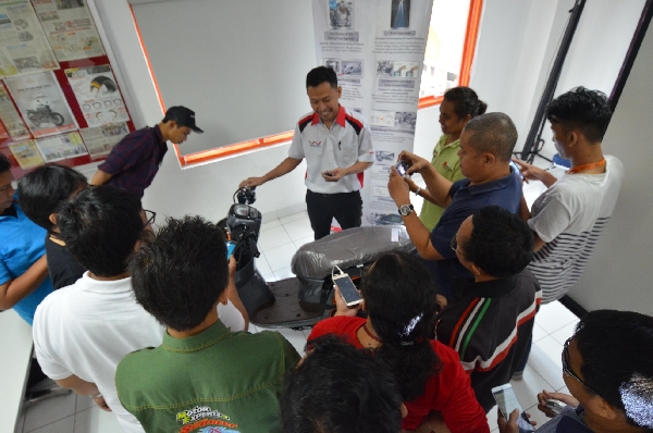Training Center Wahana Honda Ajak Rekan Media Kenal Lebih Dalam Scoopy dan BeAT