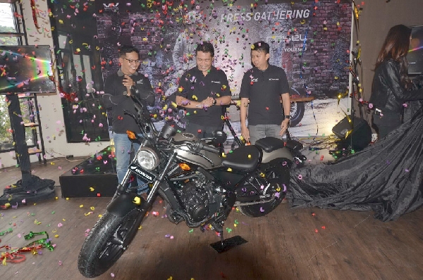Wahana Honda Big Bike ‘Pamer’ Kebolehan Honda Rebel di Komunitas Moge Jakarta