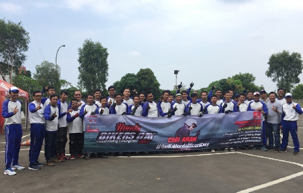 Honda Bikers Day 2017 Ratusan Anggota Klub Belajar Tanggap Darurat dan Safety Riding