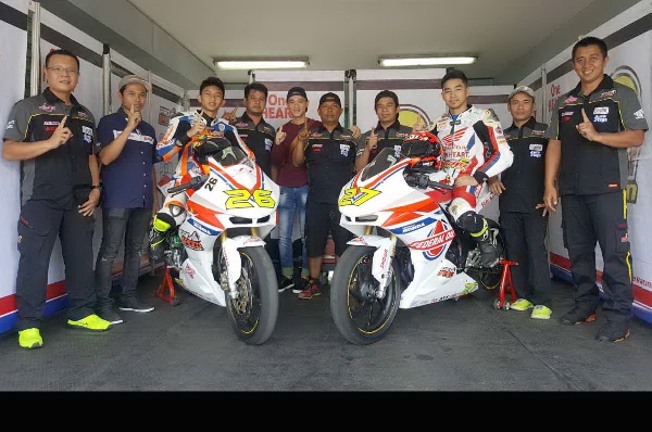 Honda Dream Cup CBR250RR Pebalap Wahana Dunia Motor Optimis Raih Prestasi Terbaik