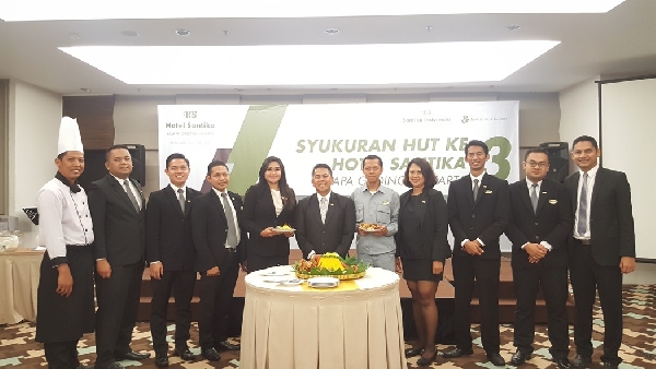 HOTEL SANTIKA KELAPA GADING – JAKARTA RAYAKAN HUT KE 3