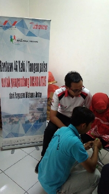 Tingkatkan Kualitas Hidup Disabilitas dengan Kaki Palsu