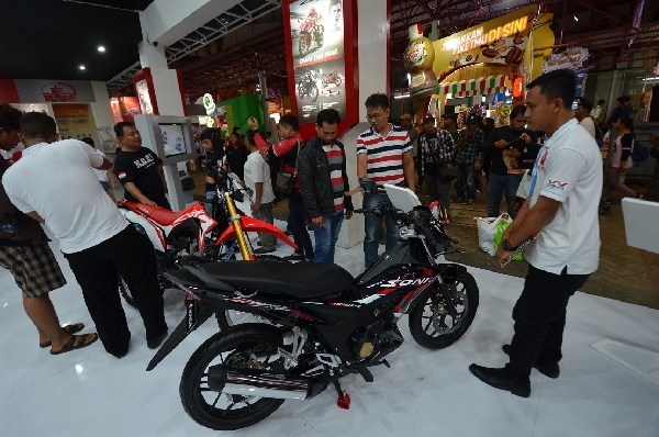 Motor Honda ‘Laris Manis’ di Jakarta Fair 2018