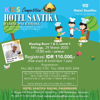 Kids Cooking Competition Santika Radial