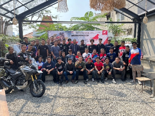 Komunitas Honda dapat Motivasi Kreatif  Rider Traveler