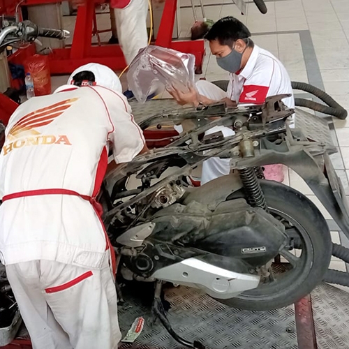 Usah khawatir, Kunjungi AHASS Cari Jawaban Keluhan Terbaik