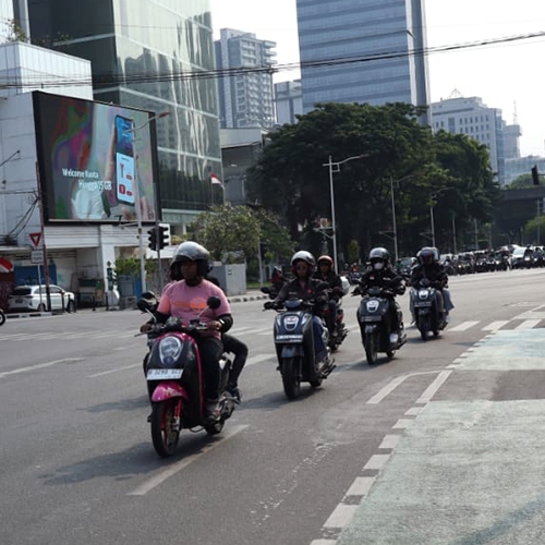 Motoran Asik Cara Komunitas Genio Nikmati Libur Minggu