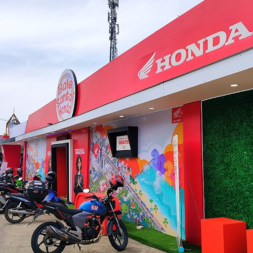 Mulai Hari Ini, Pemudik Motor Dapat Nikmati Beragam Fasilitas Bale Santai Honda di Serang