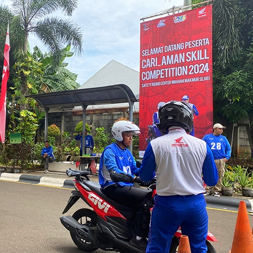 Ajak Masyarakat Tingkatkan Kesadaran dan Kemampuan Berkendara Lewat #Cari_aman Skill Competition 2024
