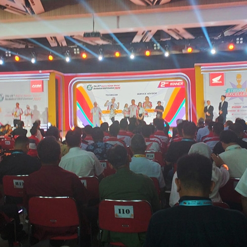 Teknisi dan Service Advisor Terbaik Berlaga di AHM-TSC 2025, WMS Raih Prestasi Membanggakan