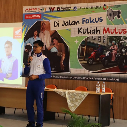 Di Jalan Fokus, Kuliah Mulus: Wahana Ajak Mahasiswa Lebih Peduli Keselamatan Berkendara