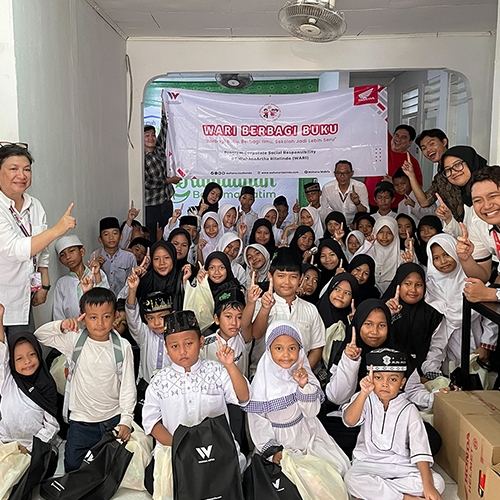 WARI Peduli Pendidikan, Salurkan 2.000+ Perlengkapan Sekolah untuk Rumah Yatim di Tangerang