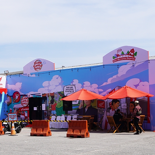 Bale Santai Honda Temani Pemudik Jakarta - Tangerang, Hadirkan Tempat Istirahat yang Aman dan Nyaman